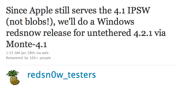 redsn0w jailbreak 4.2.1 download windows